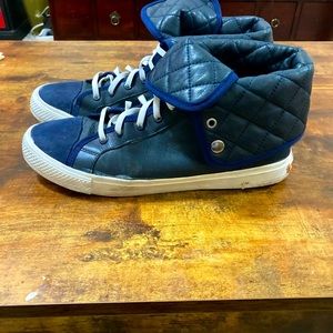 Tory Burch Leather Sneakers